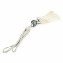 1 pair Tassel plum Curtains hanging ball for Home Decorationï¼ˆwhiteï¼‰
