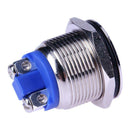 19mm Waterproof Car Metal Push Button Boat Horn Starter Momentary Switch