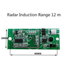 Microwave Radar Induction Solar Lamp Control Panel Lithium Battery Board