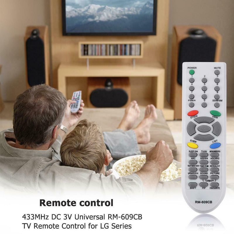 Replacement Universal 433MHz TV Remote Control for LG 6710V00070A/B AK MK Se A