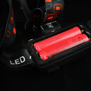 Headlight 10W 3LEDs Hiking Zoomable Safety 4 Modes Torch Outdoor Fishing Night