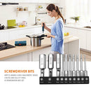20pcs 60mm Long Magnetic Head Cross Hex Alloy Steel Screwdriver Bits Set