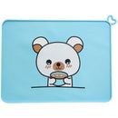 Placemats For Kids Silicone Placemat Baby Waterproof Heat Resistant Non-Sli