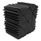 New 8 Pack of 4.6 in X 4.6 in X 9.5 in Black Soundproofing Insulation Bass