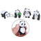 2019 Panda Key chain New Cute Panda Keychain for Bag Car Key Ring GiftsJ â„–[
