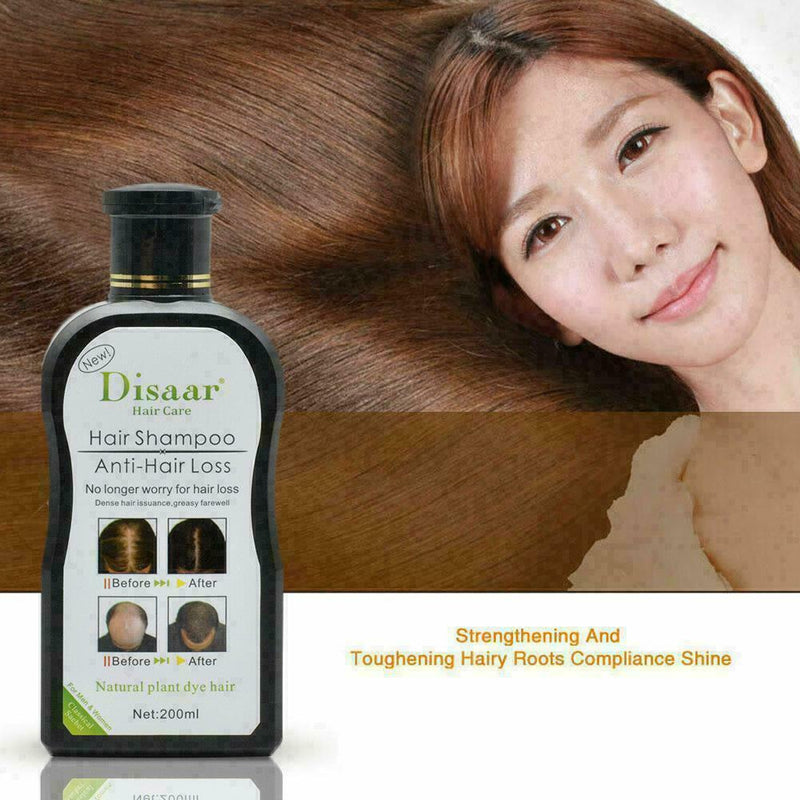 200ml Hair Shampoo Anti hair Loss Herbal Rapid Hair For Men Best Women Grow L5H3