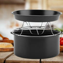 7 Inch Fryer Accessory 3 In 1 Multifunctional Air Fryer Accessories Set Kit