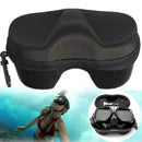 Black Portable Swimming Diving Goggles Storage Box Waterproof Protective Ca C8V0