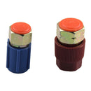 AC Quick Connector Adapter Coupler Auto A/C Manifold Gauge Low/High HVAC