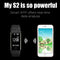 S2 Smart Band Wristband Bracelet Heart Rate Pedometer Sleep Fitness Tracker