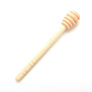 1Pcs Wooden Honey Dipper Wooden Stick Spoon Dip Drizzler Server 145mm Long PIES