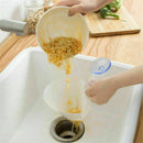 Kitchen Sink Strainer Filter Stopper Self-standing Anti-Blocking Device Foldable