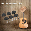 Wood Grain Semicircle Black Ballad Electric Guitar Buttons Knobs Handle Set
