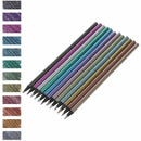 12Pcs Metallic Non-Toxic Colored Drawing Pencils Drawing Sketching Pencil New