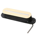 Copper Guitar Bridge Rail Pickup Single Coil Humbucker For ST Guitar Yellow