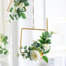 Air Plants Holder Hanging Geometric Square Flowers Rack Wedding Decor