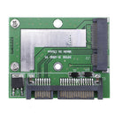 Half Height 5 cm mSATA Mini PCIe SSD to Half Height 2.5inch SATA3 Adapter Card