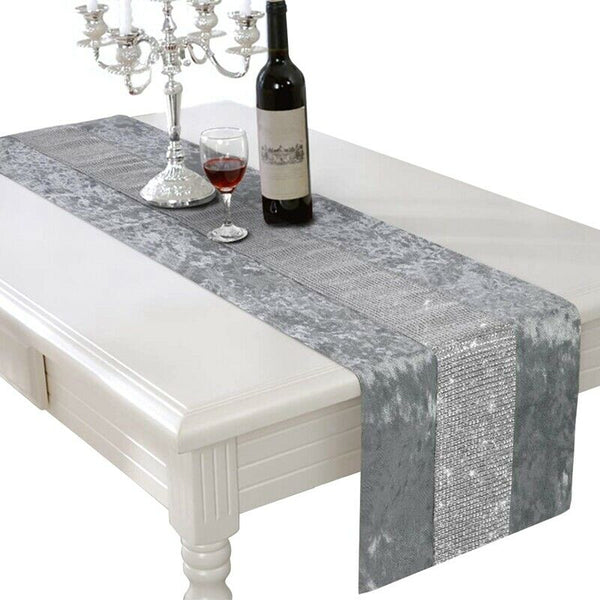13 x 70 Inch Table Runner, Rectangular Coffee Dining Table Cloth Runners wi H6F5