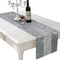 13 x 70 Inch Table Runner, Rectangular Coffee Dining Table Cloth Runners wi H6F5