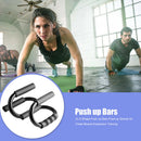 2x S Shape Push up Bars Push-up Stands for Chest Muscle Expansion Training