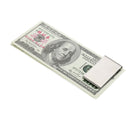 Fashion Stainless Steel Cash Clamp Holder Portable Money Clip Wallet