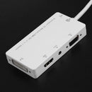 1080P Mini Displayport DP Male to HDMI DVI VGA Audio Female Adapter Cable