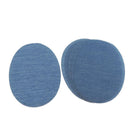6x Denim Sewing Fabric Patches Jackets Jeans Patches Repair Kit - Light Blue
