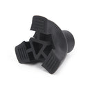 1pc walking stick end tripod cane tip self standing rubber bob-slip end botto BX