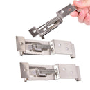 1pair Car License Plate Frame Holder Trailer Number Plate Clips Spring Loaded JR