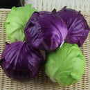 Artificial Vegetable Cabbage Cabinet Shelf Display Decor Craft Prop Green