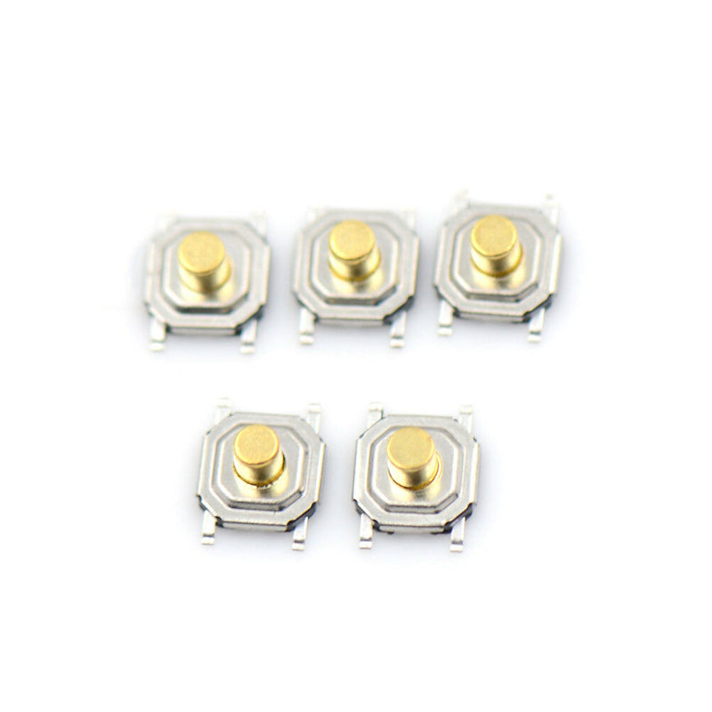 5pcs Micro Waterproof Copper Tactile Tact Touch Push Button Switch SMD 4x4x3m Bj