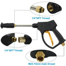 Pressure Washer Spray-Gun, 5000 Psi With A Adjustable Pressure Washer Nozzl