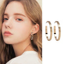 Big Circle Round Hoop Earrings Women Bohemian Geometric Earring Accessories