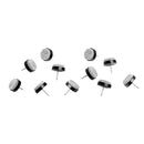 100Pcs Furniture Felt Pad Round Heavy Duty Nail-On Slider Glide Pad Floor P