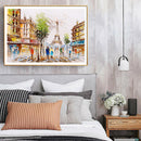 Wall Decor Full Round Diamond Painting Ki DIY Paris Tower Abstract Picture