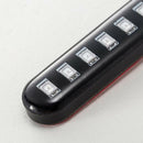 Motorcycle 12LED Flexible Strip Light Turn Signal Indicator Amber Waterproof3C