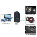 USB FM Transmitter Powered 5.0Bluetooth Car Aux Audio Player TF Music Adapt
