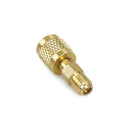 New R410 Brass Adapter 1/4" Male To 5/16" Female Charging Hose To Pump JR