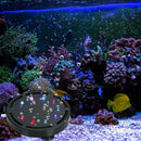 LED Aquarium Light Underwater Waterproof Air Bubble Lamp Fish Tank Decor EU