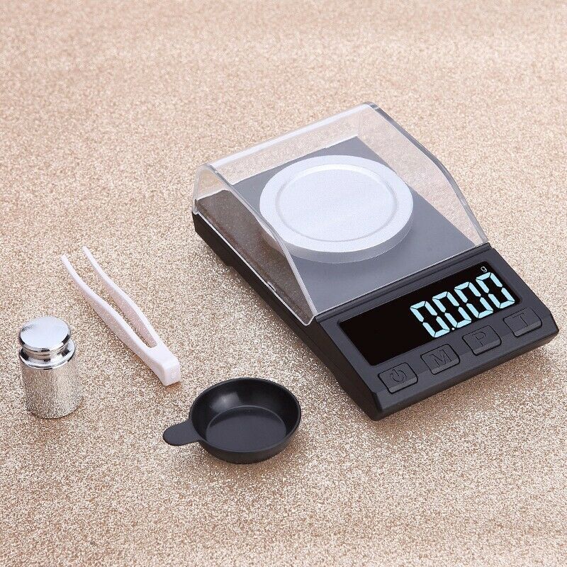 0.001G Precision Electronic Scales Digital Weighing Gem Jewelry Diamond Sca A5W9