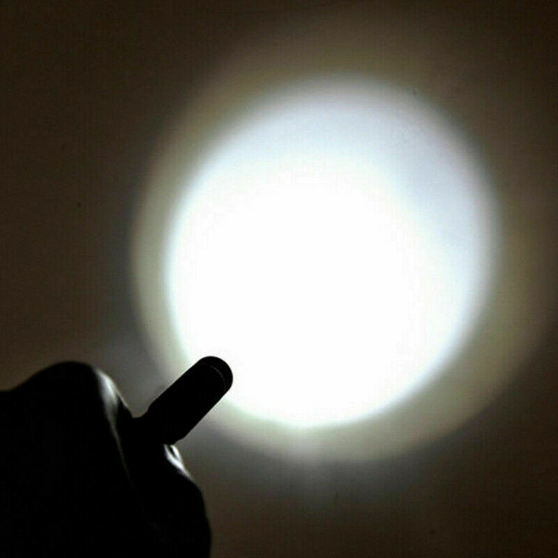 5PCS XPE-R3 LED Flashlight Clip Mini FlashLight Penlight Portable Pen Torch  Hn