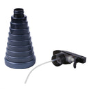 400ml Hair Spray Empty Bottle Mist Sprayer Salon Barber Styling Tool (Grey) A