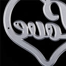 Love Metal Cutting Dies Stencils For Scrapbooking DIY Album Cards MakingDecor OZ