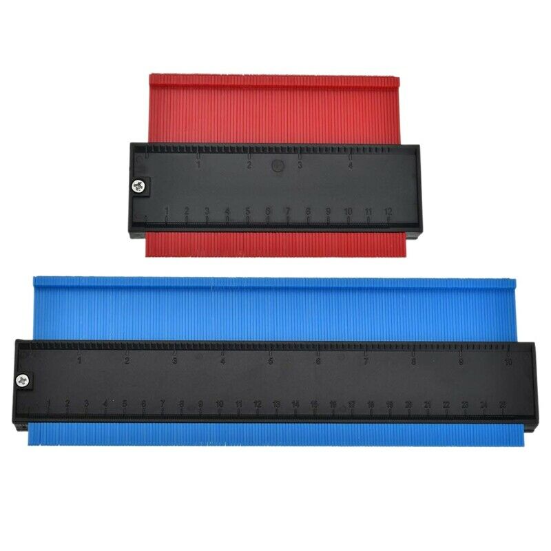 2 Pieces Contour Gauge Duplications 5 inch and 10 inch Profile Copy Tool Sh H7A3