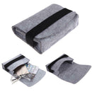 2pcs Carrying Case Pouch for 2.5in Mini USB Hard Drive Disk HDD w/ Bandage