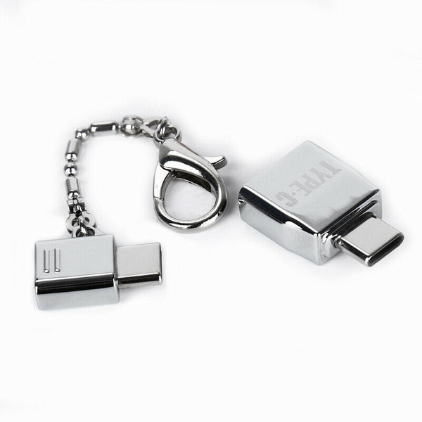 Key chain Type-C OTG Adapter Kits Micro-USB To Type C & USB To Type-C Conve N3N3