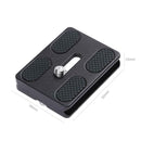 Quick Release Plate For Benro Tripod Ball Head Arca Swiss Compatible PU-50 B K1B