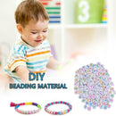 1000Pcs/Set DIY Bracelet Necklace Letter Acrylic Beads 15 Letters Mixed Colors