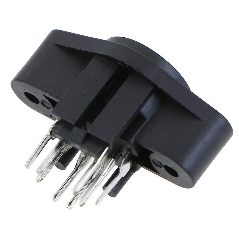 5PCS MDC/S Terminal Socket DIN Jack Connector  Mini PS2 6Pin 6P SocketB Gw