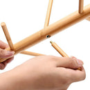 Mug Holder Tree Mug Glass Storage Rack Bamboo Cup Holder Drain Cup Holder J